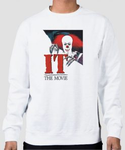 Sweatshirt White Horror the Movies Pennywise
