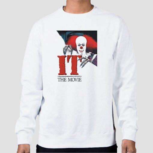 Sweatshirt White Horror the Movies Pennywise