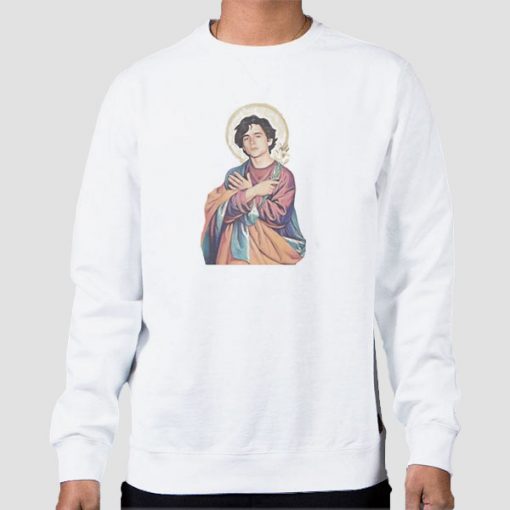 Parody Jesus Timothee Chalamet Sweatshirt