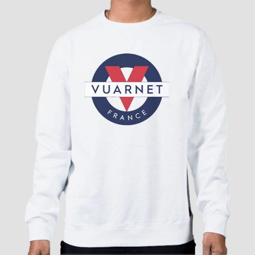 Sweatshirt White Vintage France Vuarnet