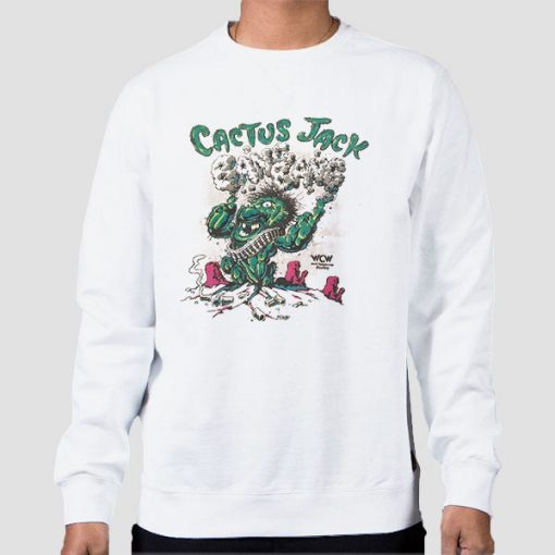 WCW Bang Bang Cactus Jack Sweater