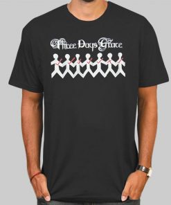 Above the Crowd Three Days Grace Shirt