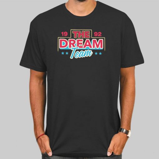 T Shirt Black Since 1992 the Dream Team