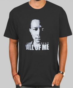 T Shirt Black Vintage Tour 2014 John Legend