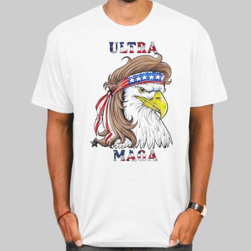 American Flag Mullet Ultra Maga Shirt