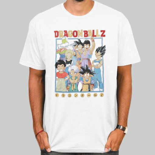 Giant Early Art Super Group Dragonball Z Shirt