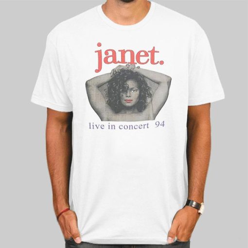 Live in Concert Janet Jackson T Shirt