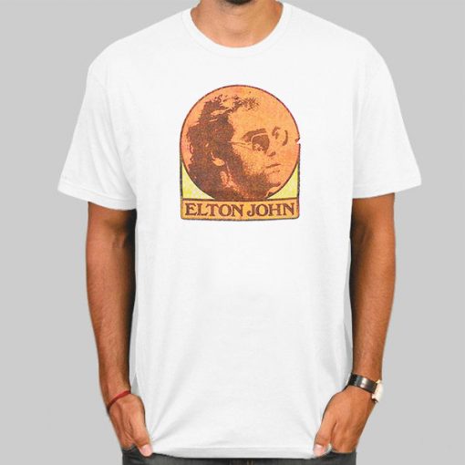 Vintage 1970 Elton John Shirt