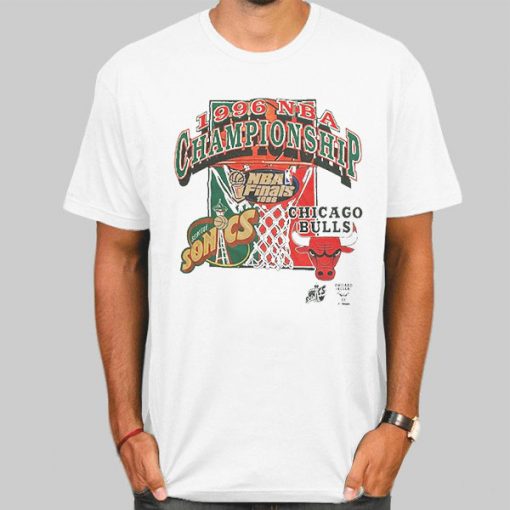 Vintage 1996 Championship Chicago Bulls T Shirt