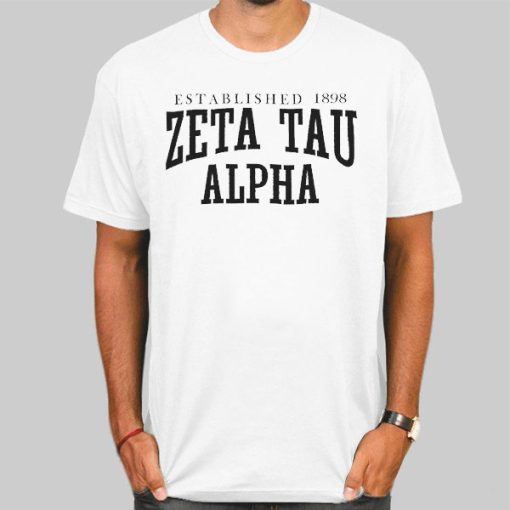 Vintage Zeta Tau Alpha Merch 1898 Shirt