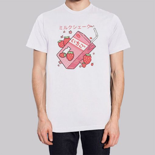 Japanese Georgenotfound Strawberry Milk Shirt