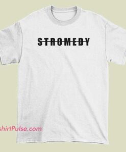 a white shirt with the word 