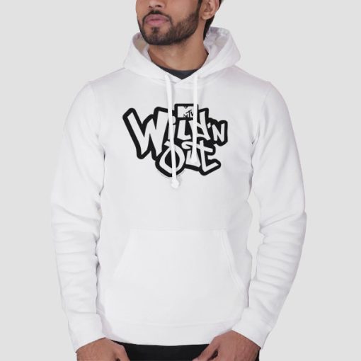 Hoodie White Nick Cannon Wild N out