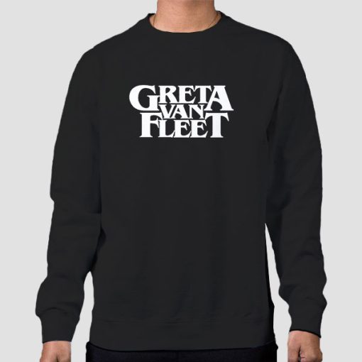 Sweatshirt Black Classic Logo Greta Van Fleet