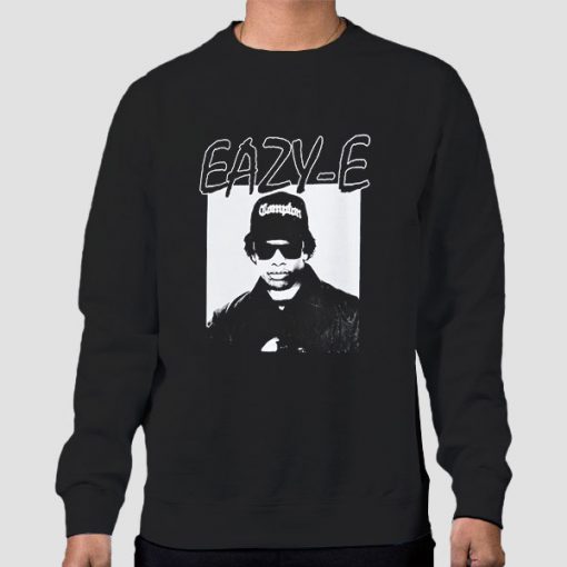 Sweatshirt Black Compton Shades Eazy Et