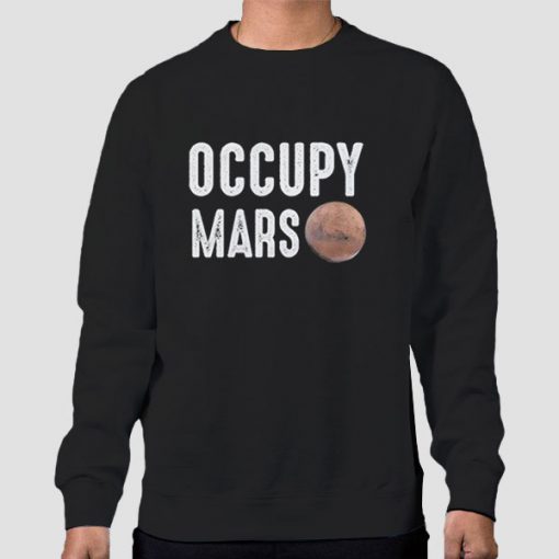 Sweatshirt Black Joe Rogan Sister Occupy Mars