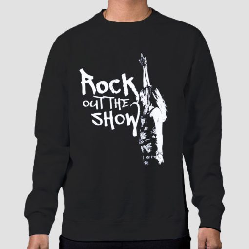Sweatshirt Black Rock out the Show Hannah Montana