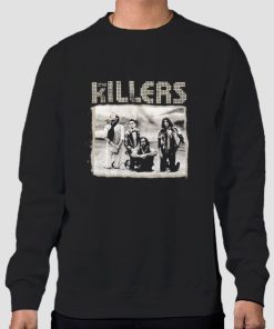 Sweatshirt Black Vintage 80s the Killers
