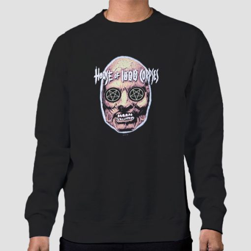 Sweatshirt Black Vintage Horror House of 1000 Corpses