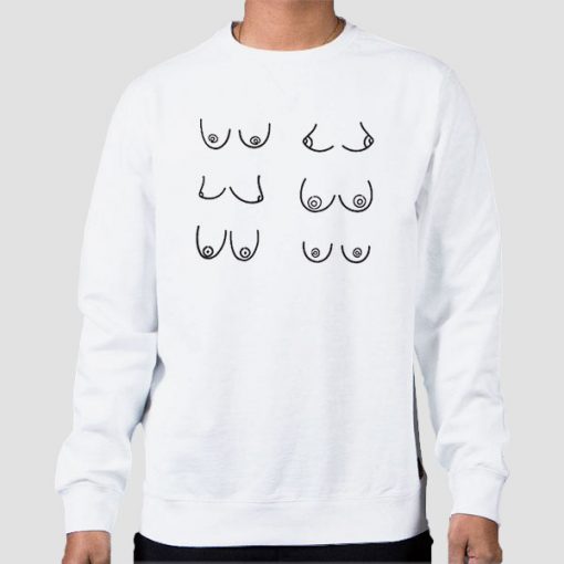 Funny Graphic Boob Sweatshirt