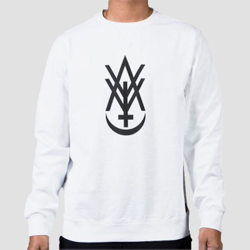 Sweatshirt White Logo Amigo the Devil Merch