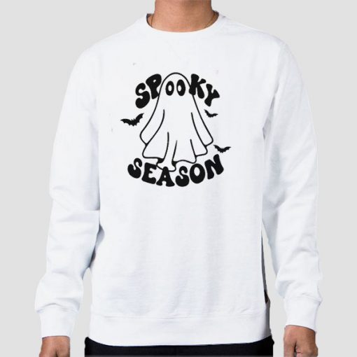 Spooky Season a Ghost Sweatshirt