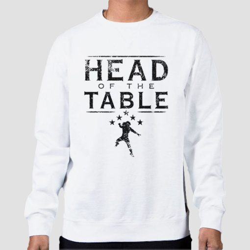 Sweatshirt White Vintage Head of the Table