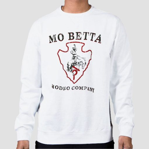 Sweatshirt White Vintage Mo Betta