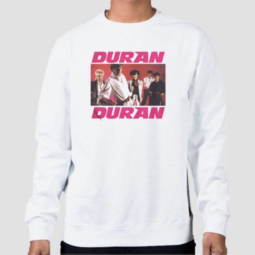 Sweatshirt White Vintage Photo Duran Duran