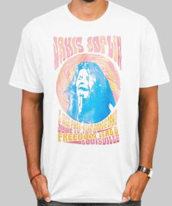 Vintage Concert Tour Janis Joplin T Shirt