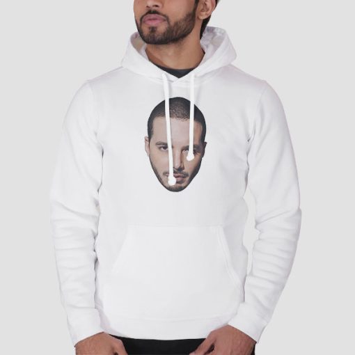 Hoodie White Funny Face J Balvin