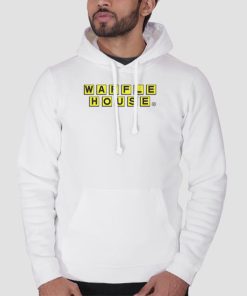 Hoodie White Merch Waffle House