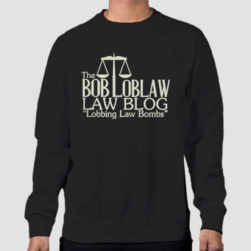 Sweatshirt Black Arrested Development Bob Loblaw