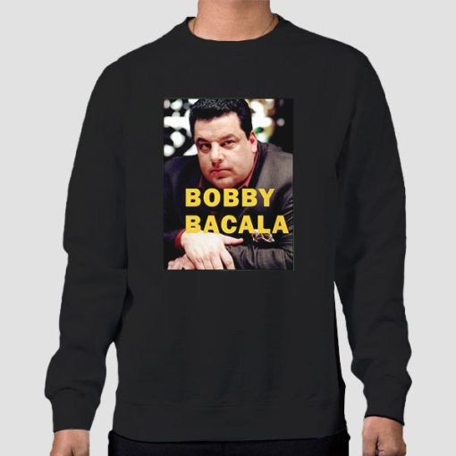 Sweatshirt Black Bobby the Sopranos Bobby Bacala