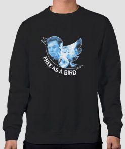 Free as a Bird Elon Sweatshirt