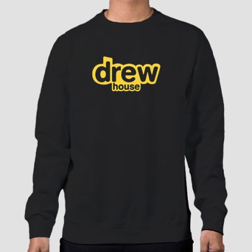 Sweatshirt Black Tour 2020 Drew House