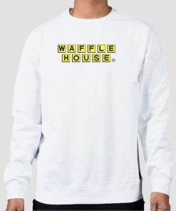 Sweatshirt White Merch Waffle House