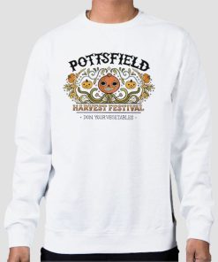Sweatshirt White Pottsfield Over the Garden Wall Harvest Festival
