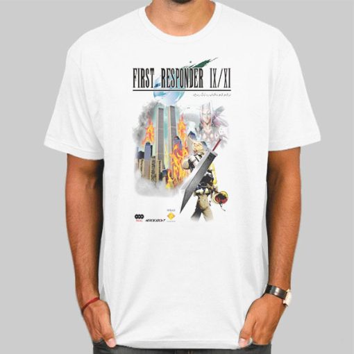 9 11 Final Fantasy First Responder Shirt