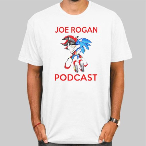 Funny Joe Rogan Podcast Sonic Shirt