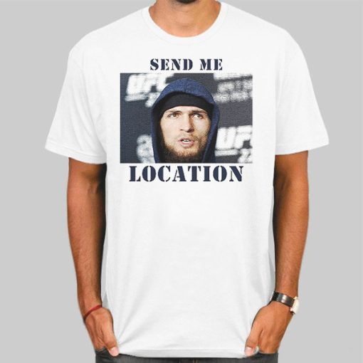 Send Location Khabib Shirt