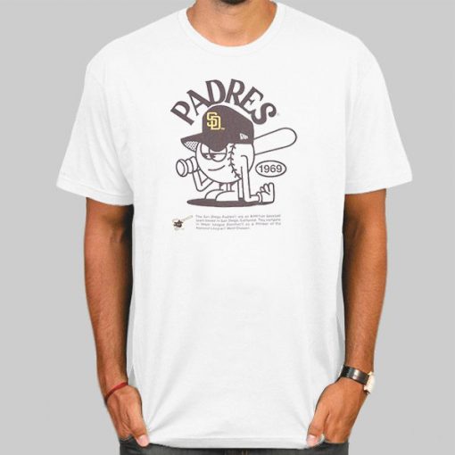 T Shirt White Vintage the San Diego Padres Shirt