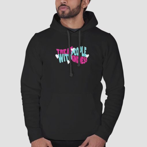 Hoodie Black Treat People With Kindness Merch