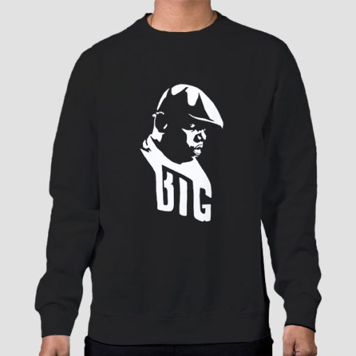 Sweatshirt Black Biggie Smalls Legend