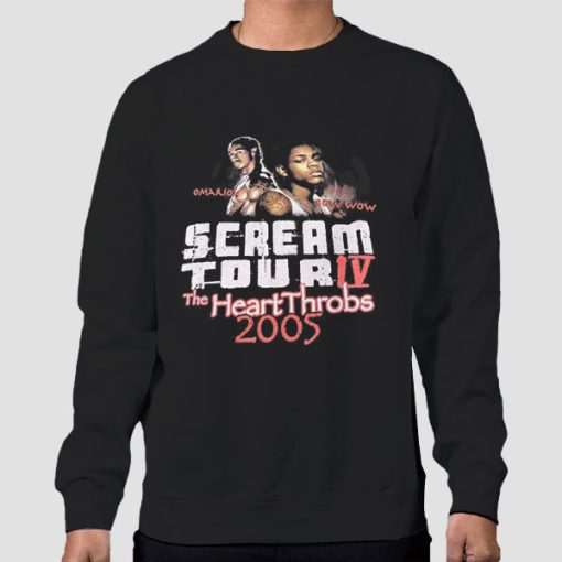 Sweatshirt Black Bow Wow 2005 Omarion Scream Concert Tour