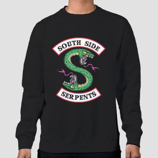 Sweatshirt Black Classic Southside Serpents Logo