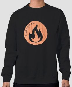 Sweatshirt Black Fast Fired Blaze Pizza