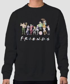 Sweatshirt Black Friends Parody Seven Deadly Sins Merch