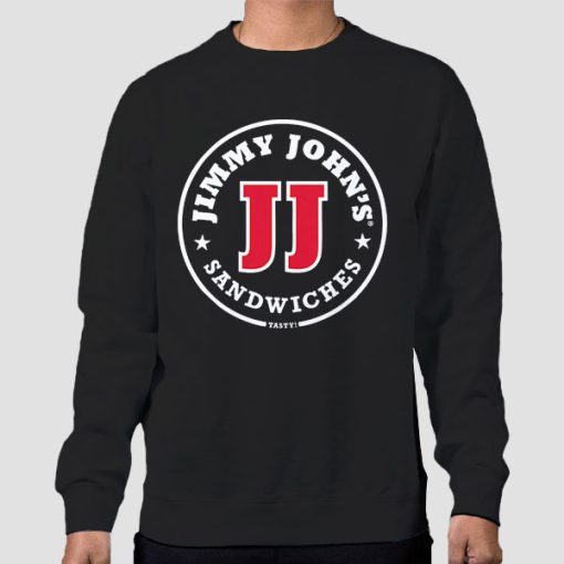 Sweatshirt Black Inspired Jimmy Johns