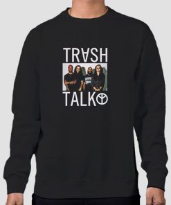 Sweatshirt Black Photo Trash Talk Merch